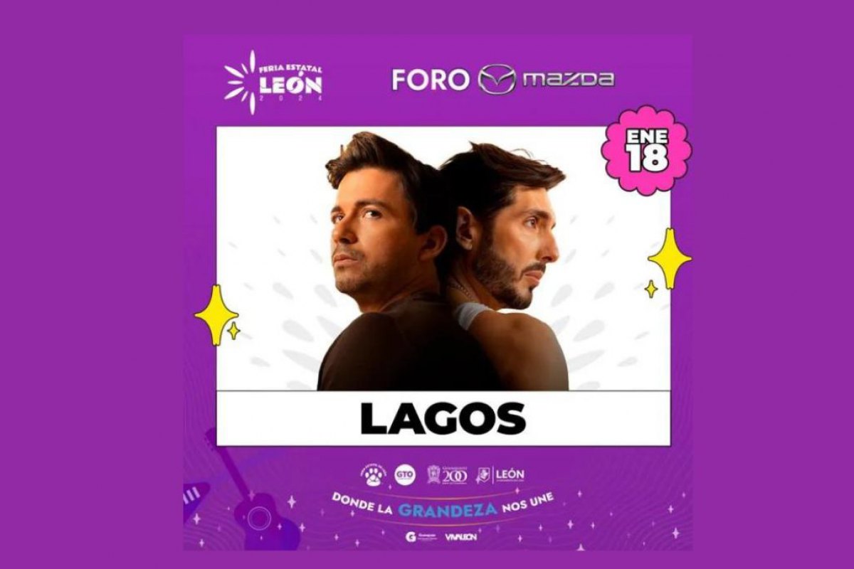Lagos se presentará este 18 de enero en la Feria de Leon