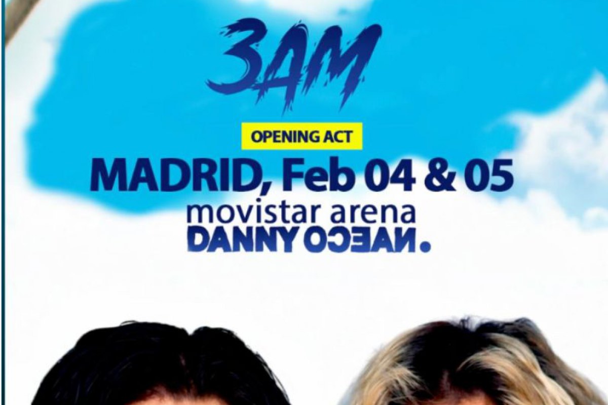 3AM abrirán los shows de Danny Ocean