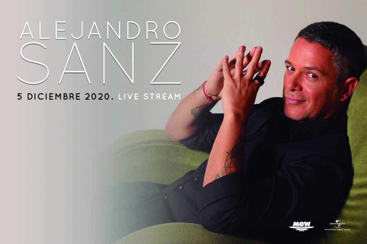 ALEJANDRO SANZ: Concierto Exclusivo en Streaming