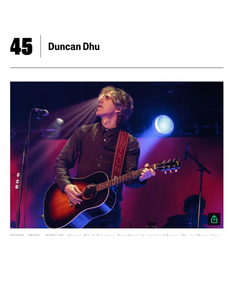 Duncan Dhu entre "The 50 Best Latin Rock Bands of All Time"