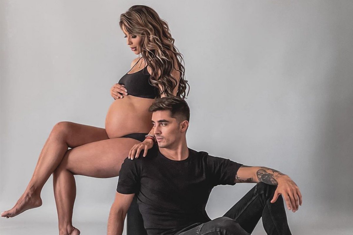 Ferka y Christian Estrada recibieron a su primer bebé