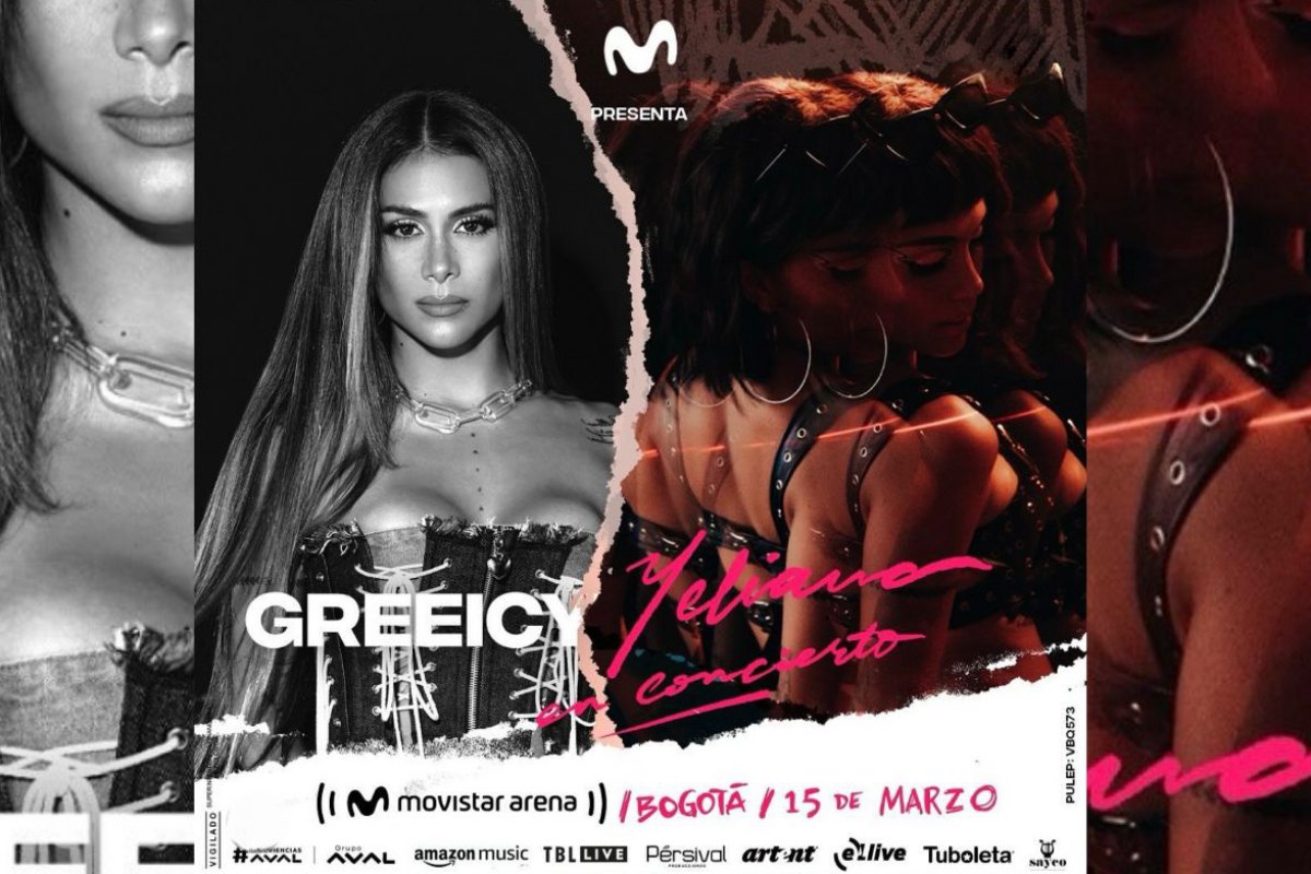 Greeicy anuncia concierto en Bogotá en El Movistar Arena