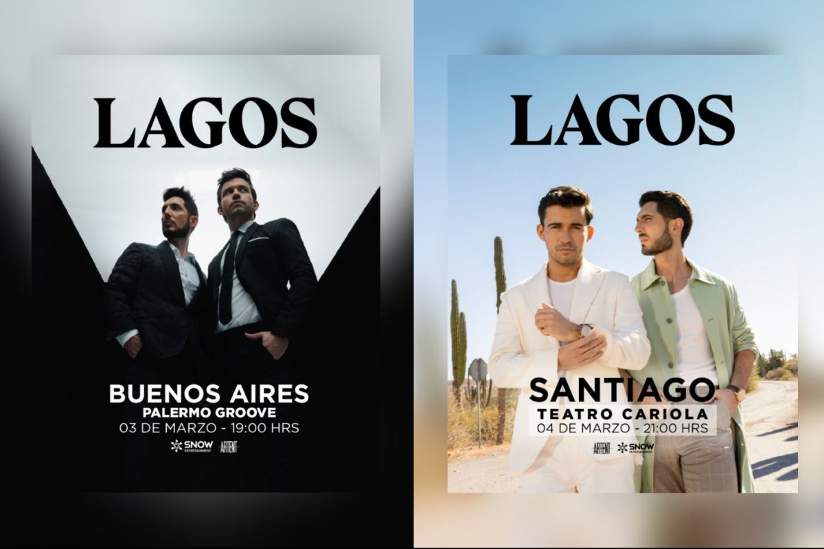 LAGOS anuncia shows en Argentina y Chile
