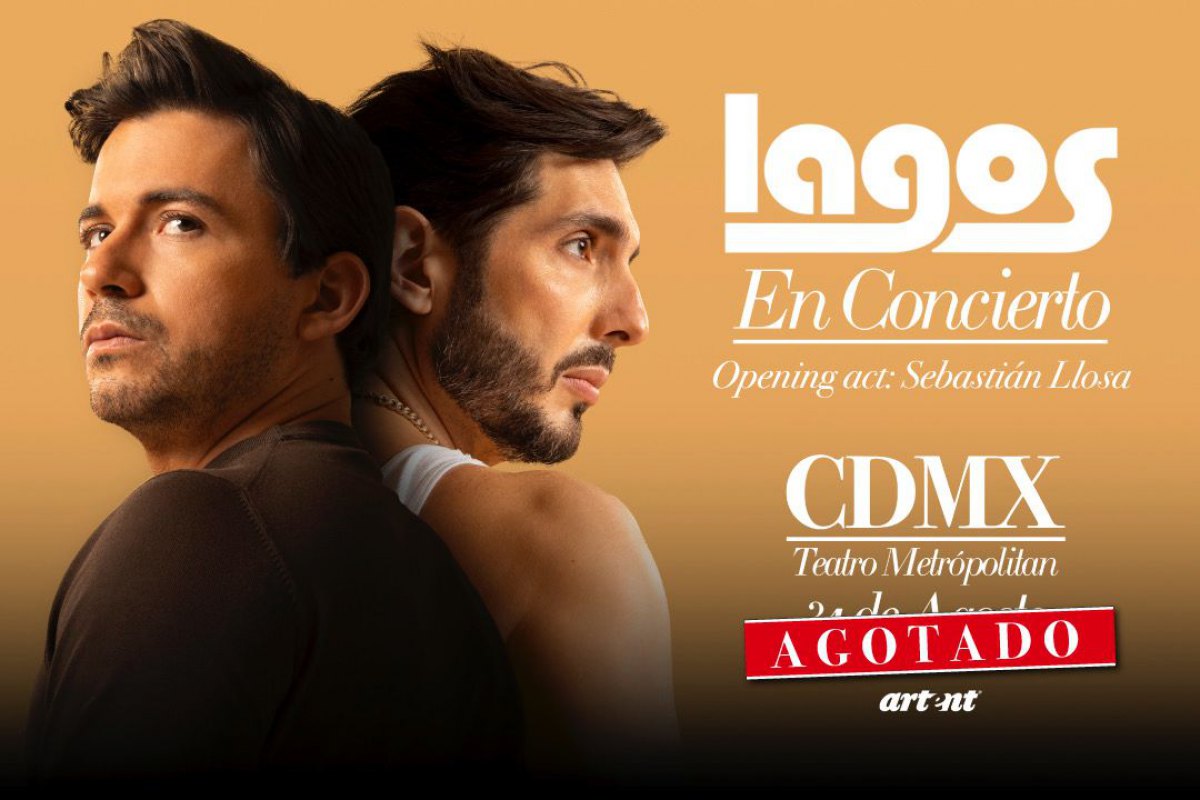 LAGOS ¡Sold Out en el Teatro Metropólitan de la CDMX!