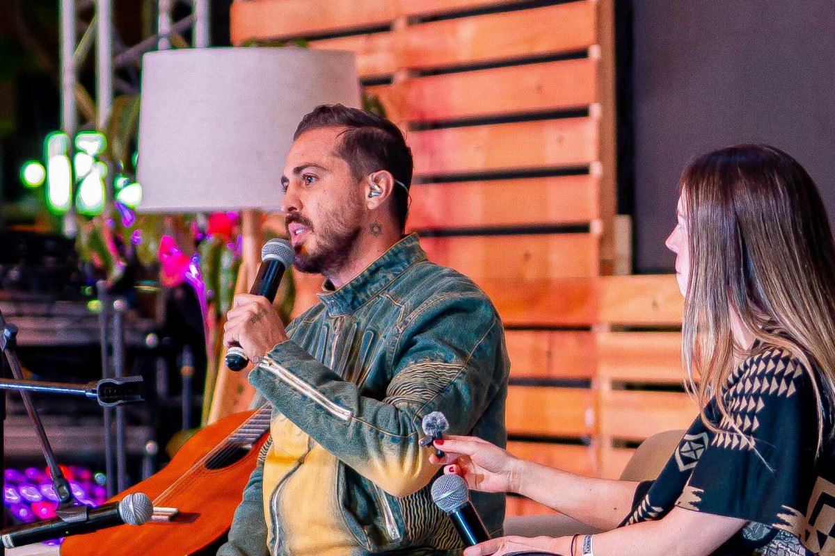 Llane hizo parte del Be Happy Fest