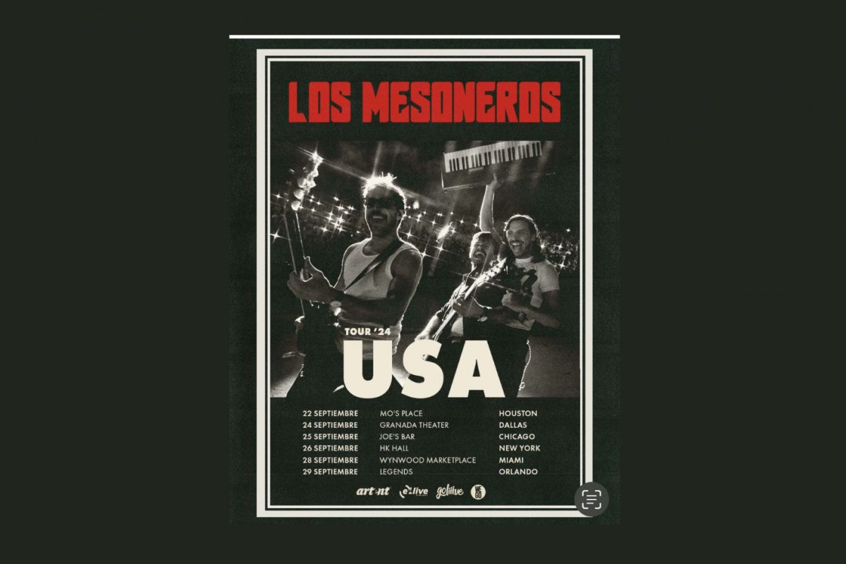 Los Mesoneros anunciaron gira por Estados Unidos