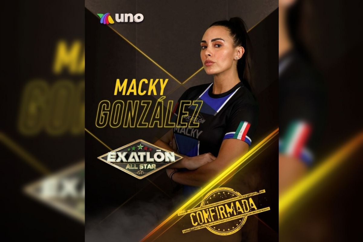 Macky González confirma su participación en Exatlón 