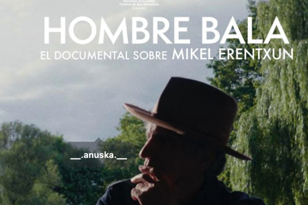 Mikel Erentxun llega a la pantalla grande con "Hombre Bala"