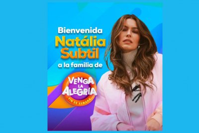 Natalia Subtil se unió al Programa "Venga la Alegría" 