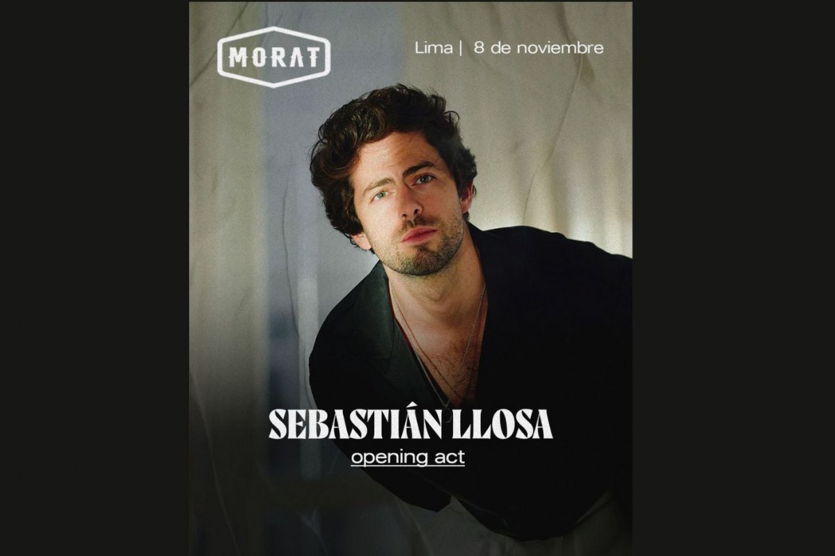Sebastian Llosa compartirá escenario con Morat
